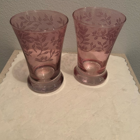 NWTs 1 J. Preziosi Amethyst glasses. Hand made in 🇮🇹 Italy - Picture 5 of 12